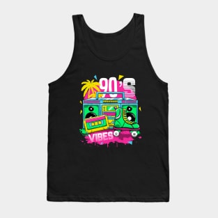 90s vibes 1990s nineties cassette tape vintage Tank Top